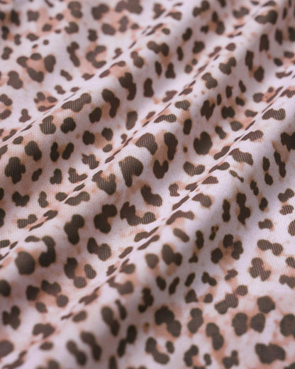 Halter Leopard Print Bikini Set