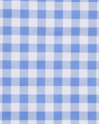 Blue Checkered Monokini with Rings
