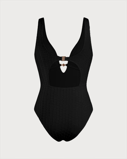 Black Mono with V-Cut