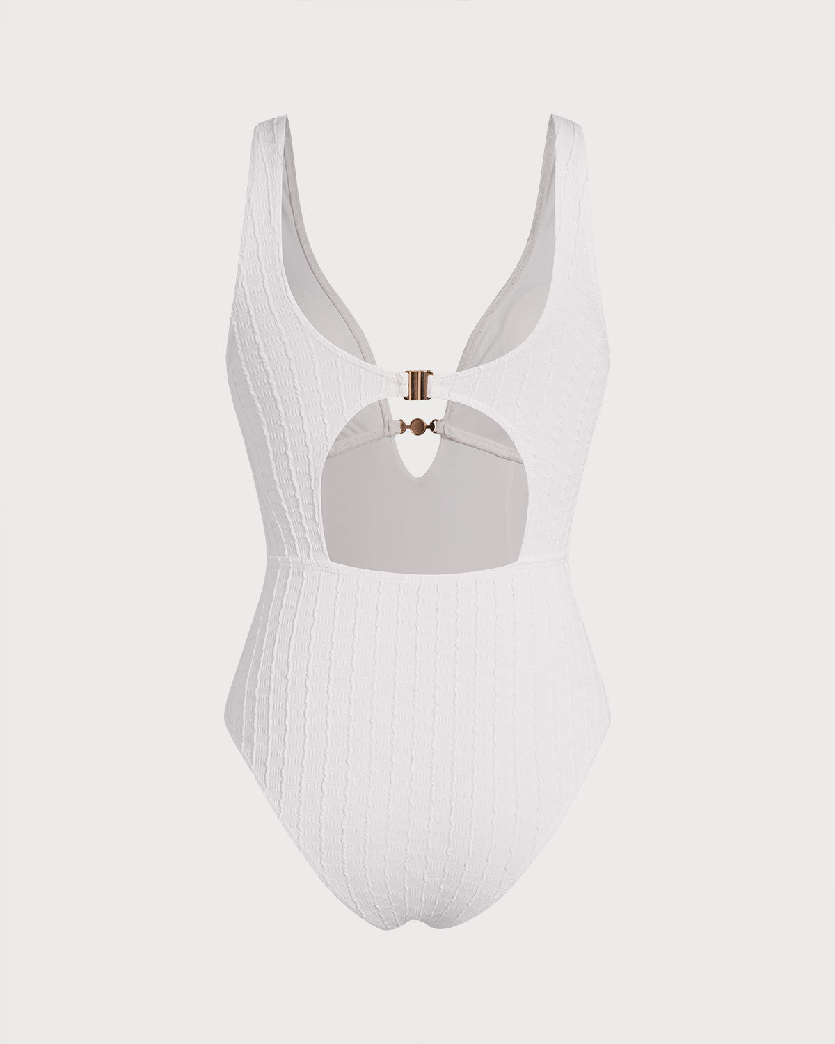 Textured White Full Body with Cut