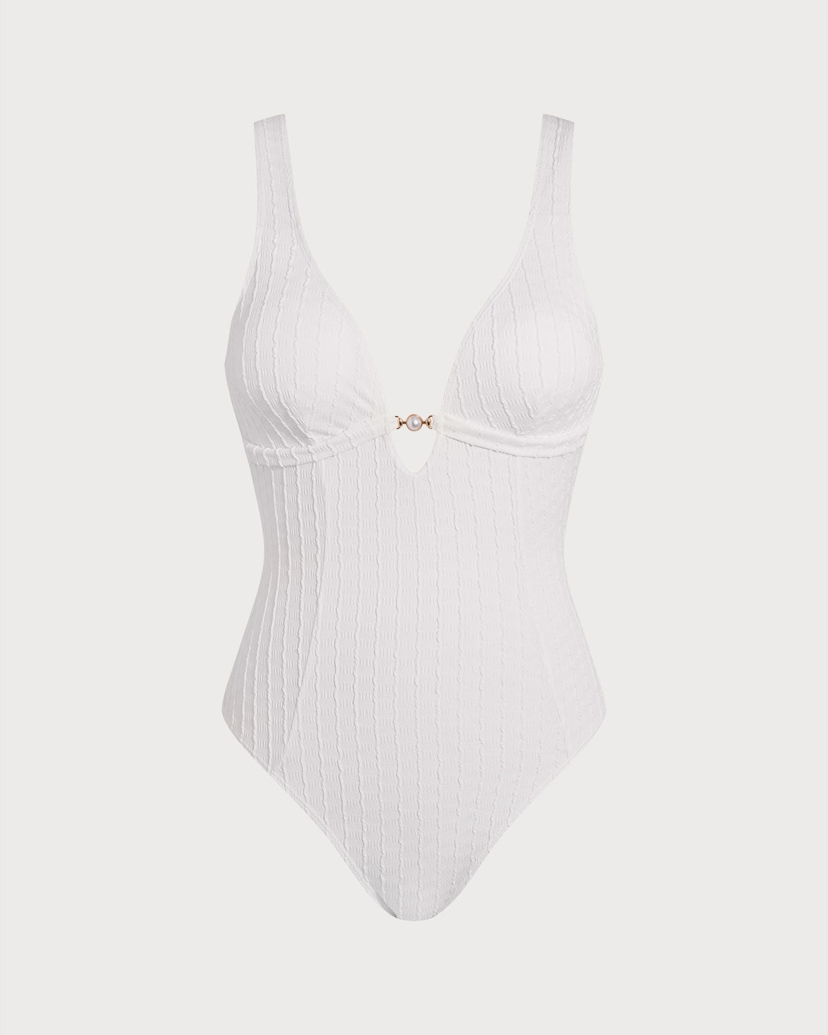 Textured White Full Body with Cut