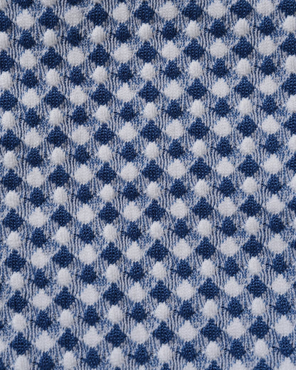 Blue Checkered Underwire Bikini Set